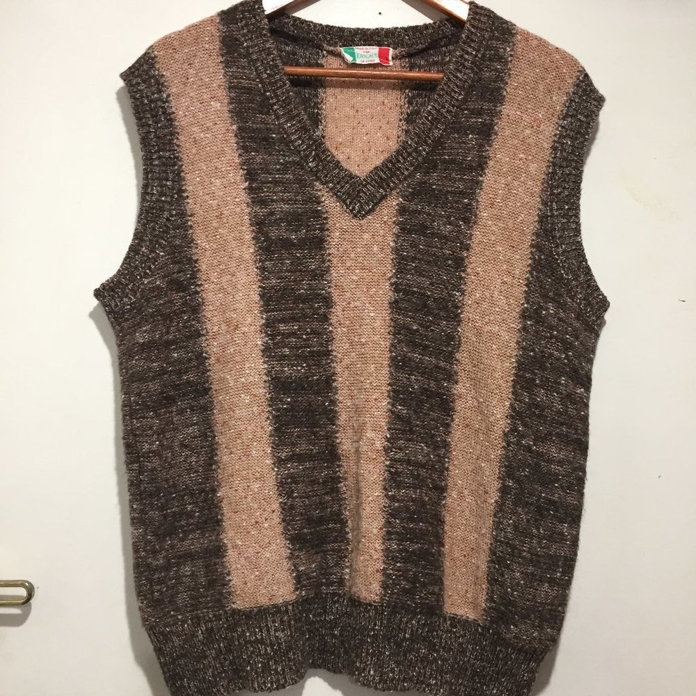 VINTAGE EATON'S KNITTED VESTS SIZE L